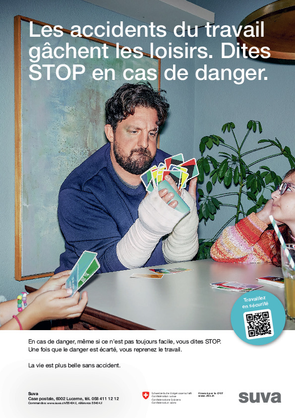 Dire STOP en cas de danger – Affichette